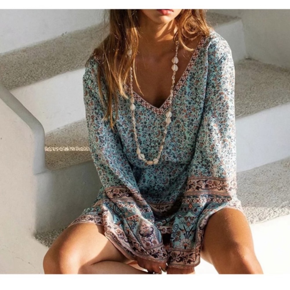 STARIVY BOHO MINI DRESS - Picture 2 of 3